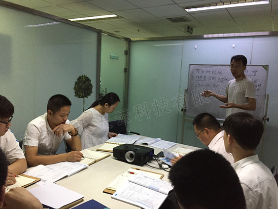 北京方大天云組織員工參加農業物聯網培訓